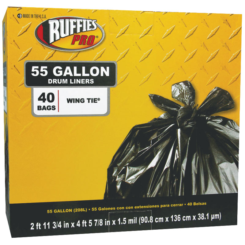 55 Gal. 1.5 Mil. Trash Bags