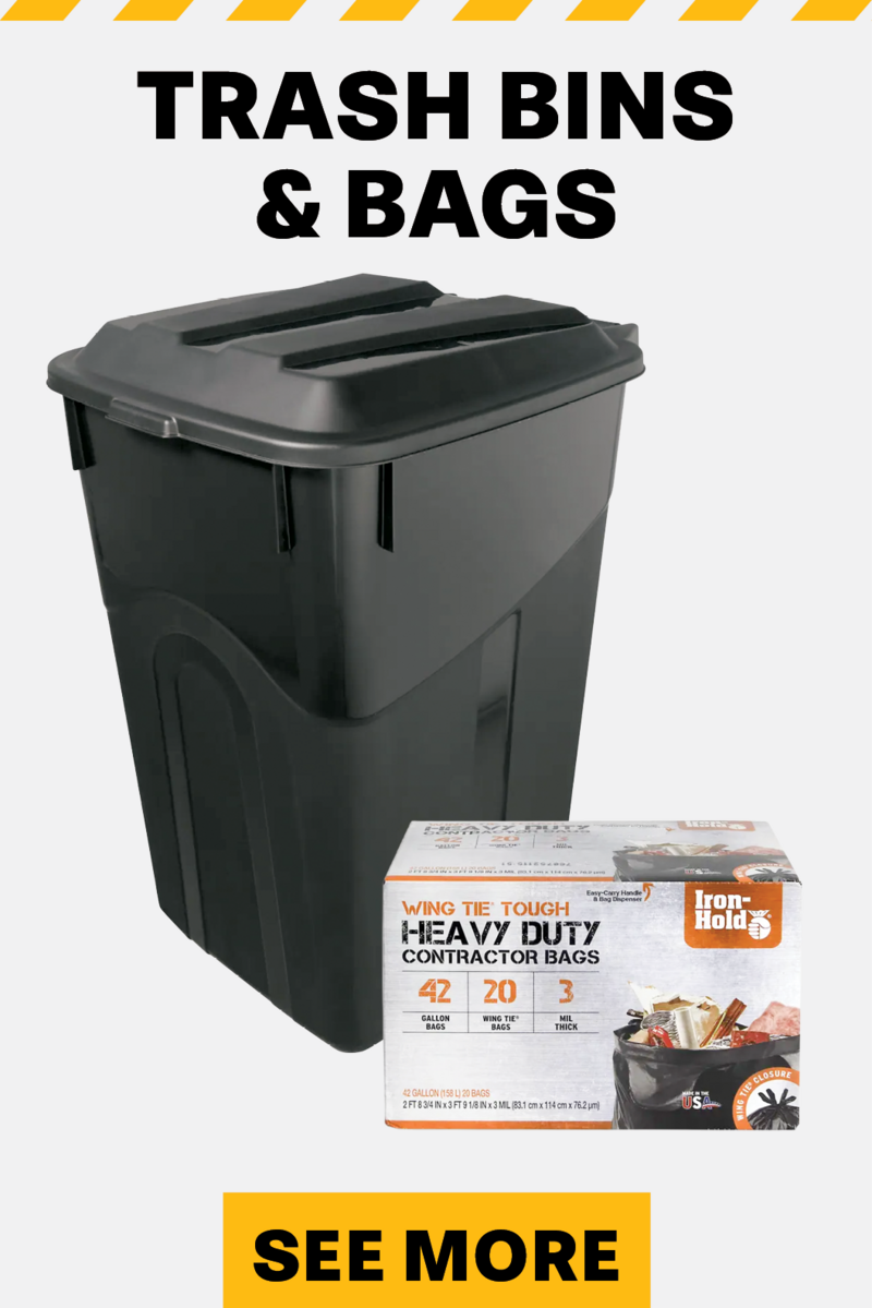 Trash Cans and Bags
